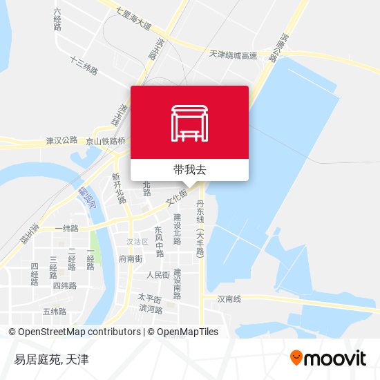 易居庭苑地图