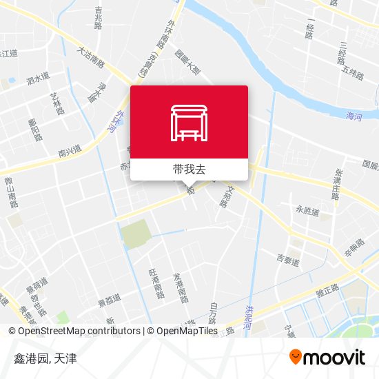 鑫港园地图