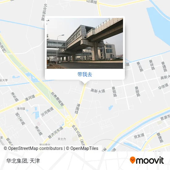 华北集团地图