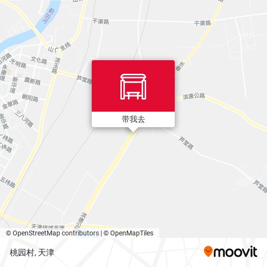 桃园村地图