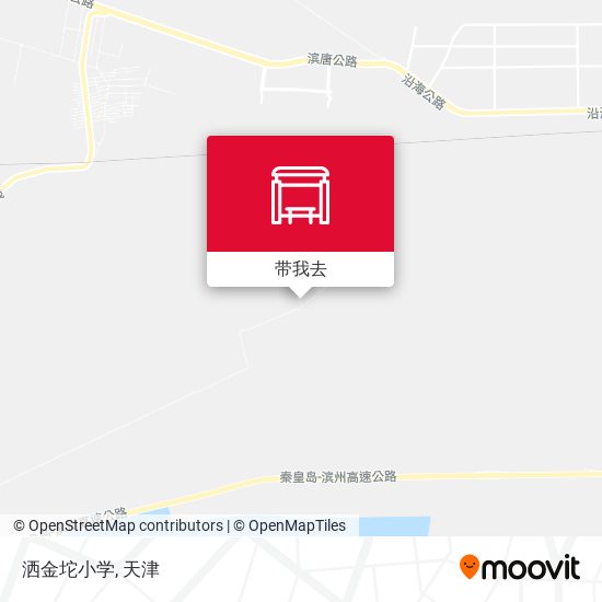 洒金坨小学地图