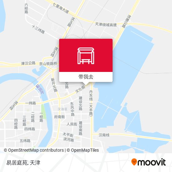 易居庭苑地图
