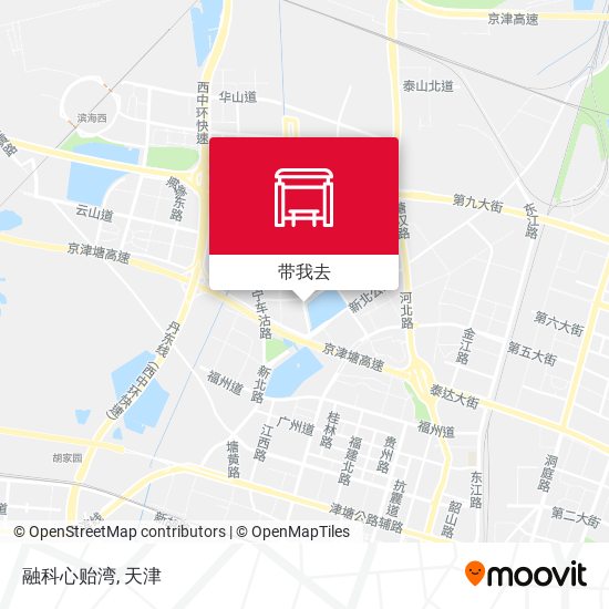 融科心贻湾地图