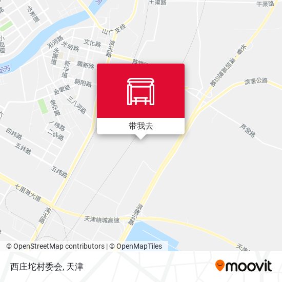 西庄坨村委会地图