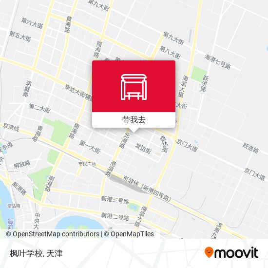 枫叶学校地图
