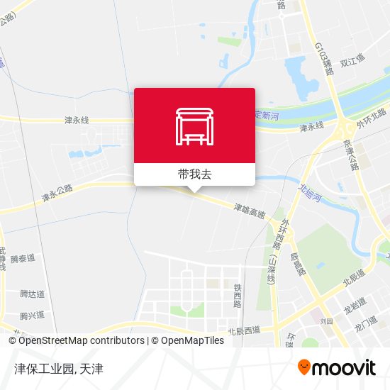 津保工业园地图