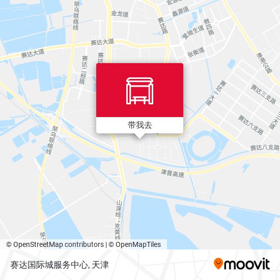 赛达国际城服务中心地图
