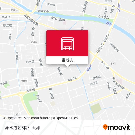 渌水道艺林路地图