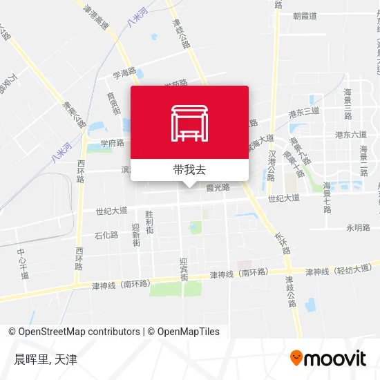 晨晖里地图