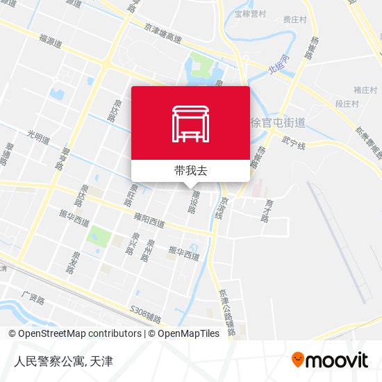 人民警察公寓地图