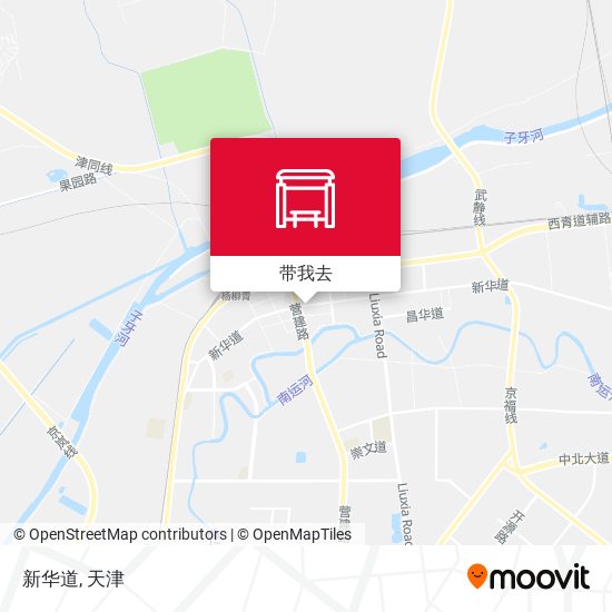 新华道地图