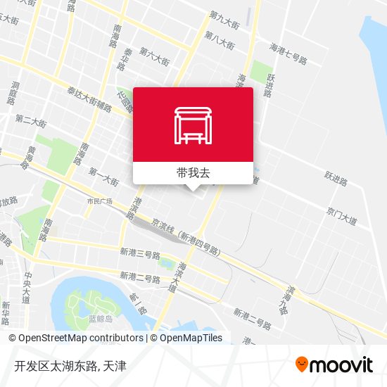 开发区太湖东路地图
