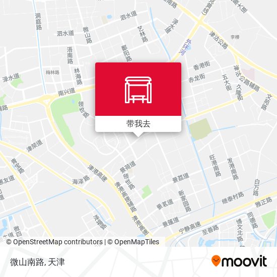 微山南路地图
