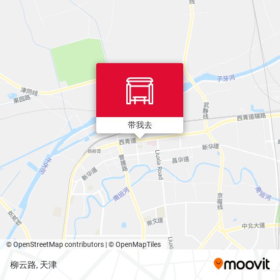 柳云路地图