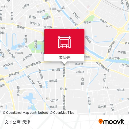 文才公寓地图