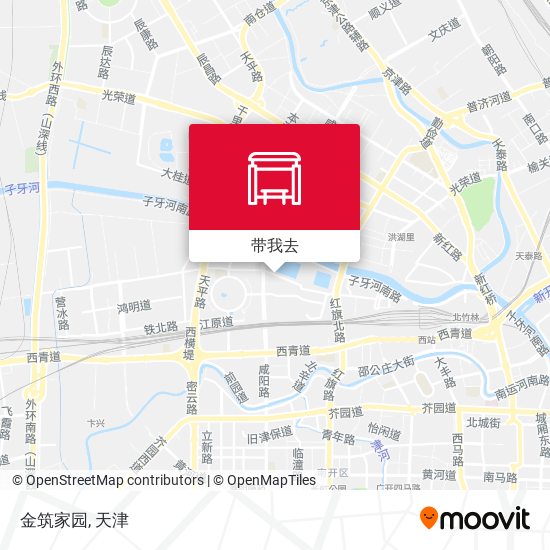 金筑家园地图