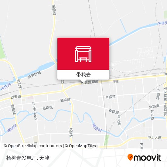 杨柳青发电厂地图