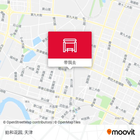 贻和花园地图