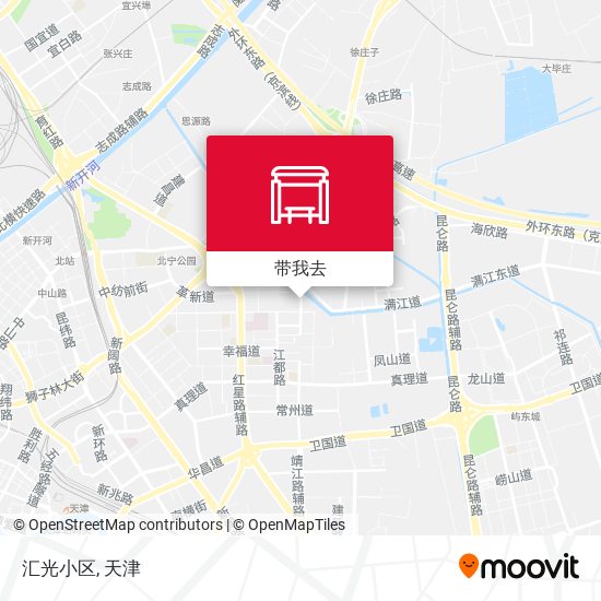 汇光小区地图