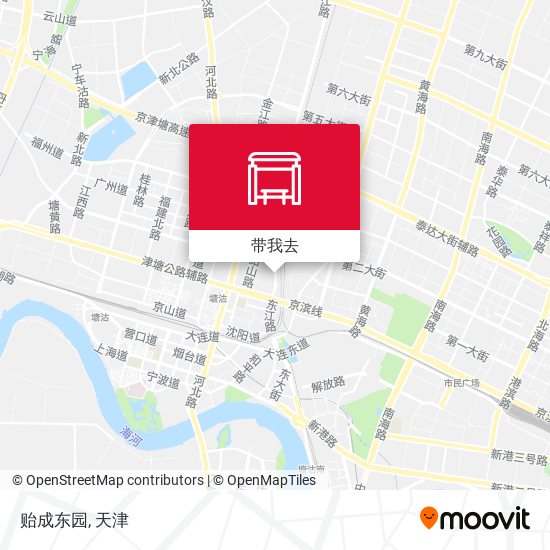 贻成东园地图