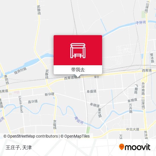 王庄子地图