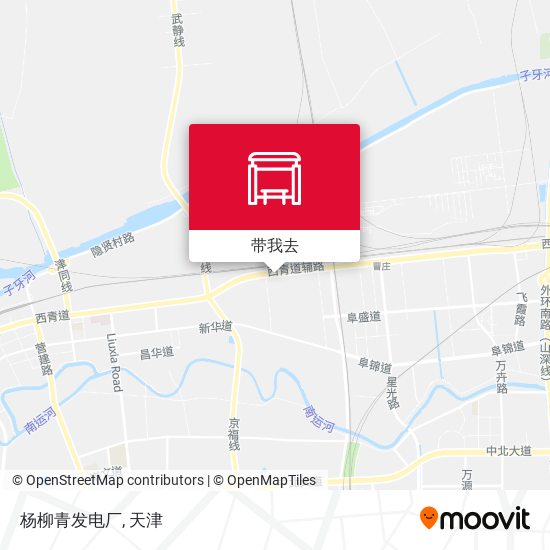 杨柳青发电厂地图