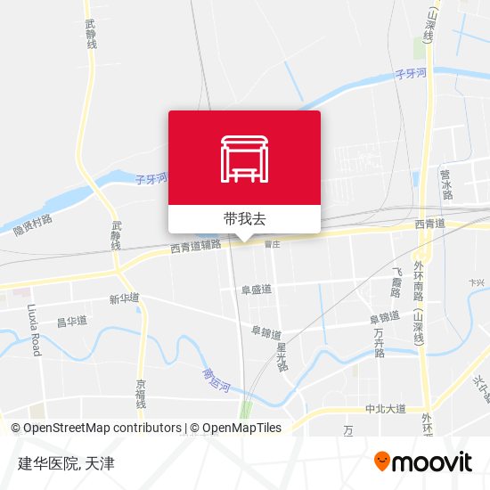 建华医院地图