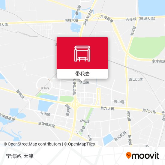 宁海路地图