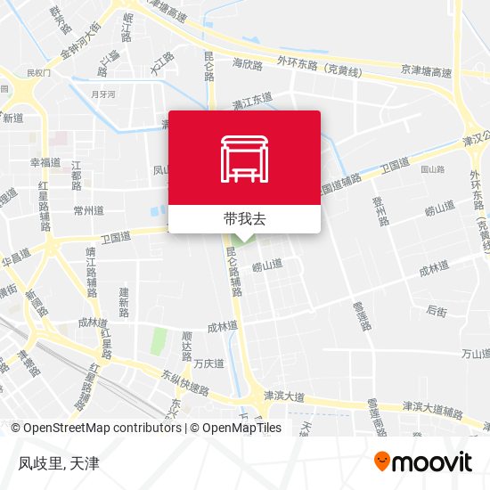 凤歧里地图