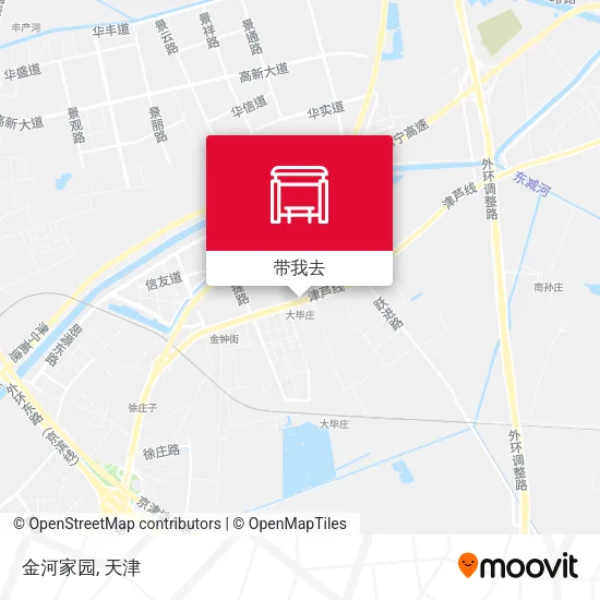 金河家园地图
