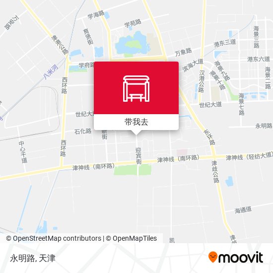 永明路地图