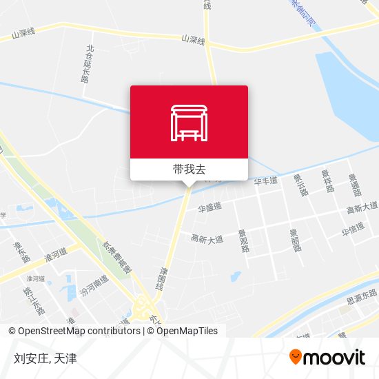 刘安庄地图