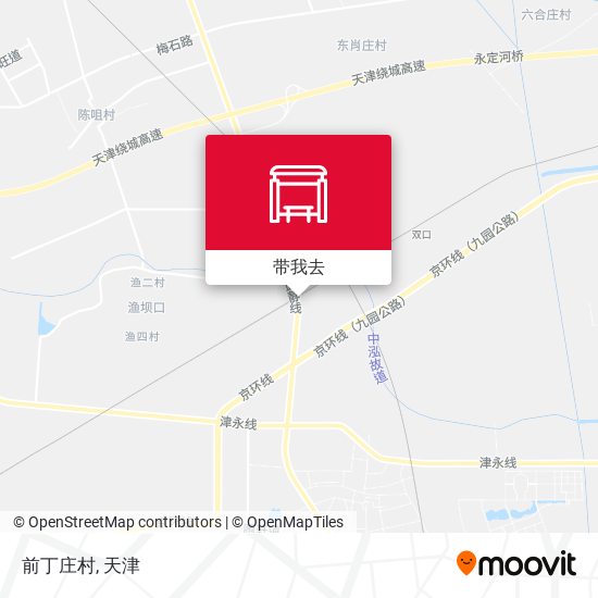前丁庄村地图