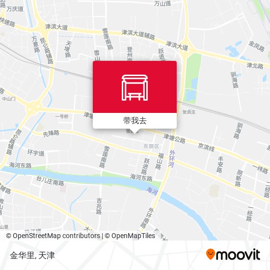 金华里地图
