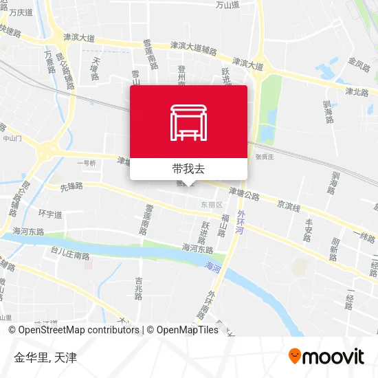金华里地图