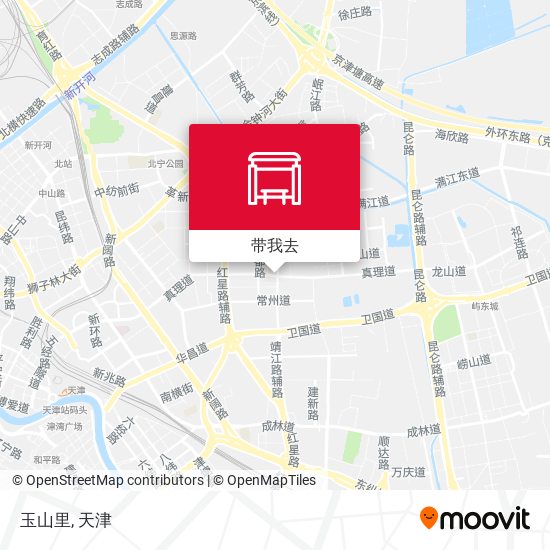 玉山里地图