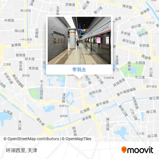 环湖西里地图