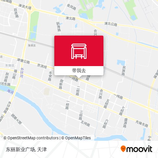 东丽新业广场地图