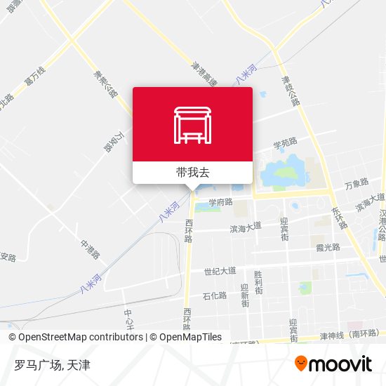 罗马广场地图