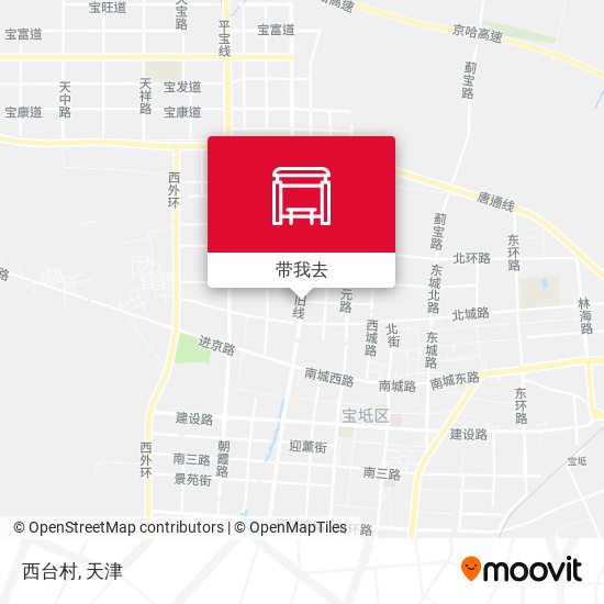 西台村地图