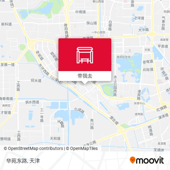 华苑东路地图