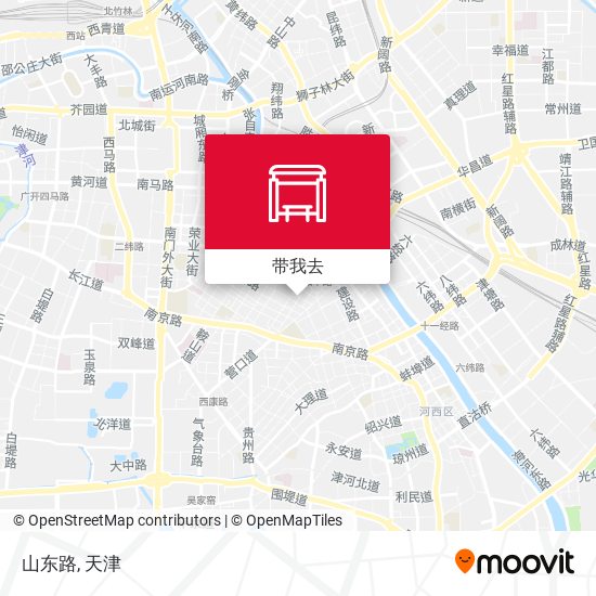山东路地图