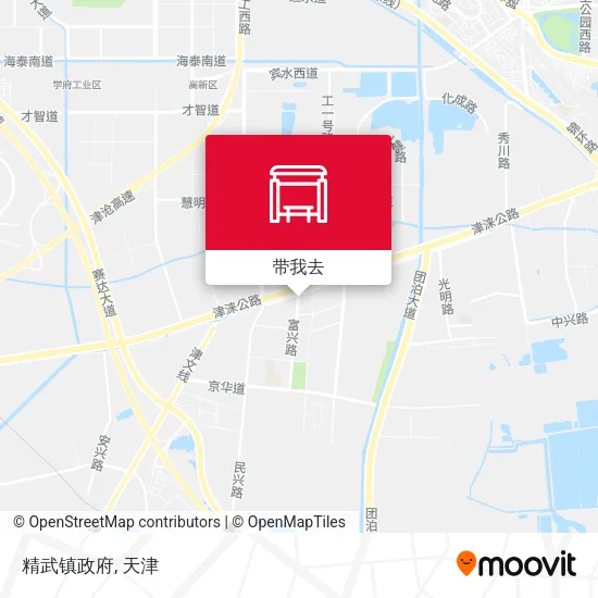 精武镇政府地图