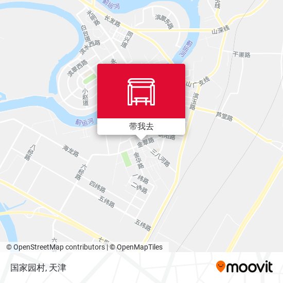 国家园村地图