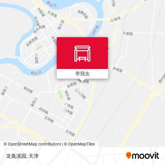 龙胤溪园地图