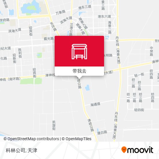 科林公司地图