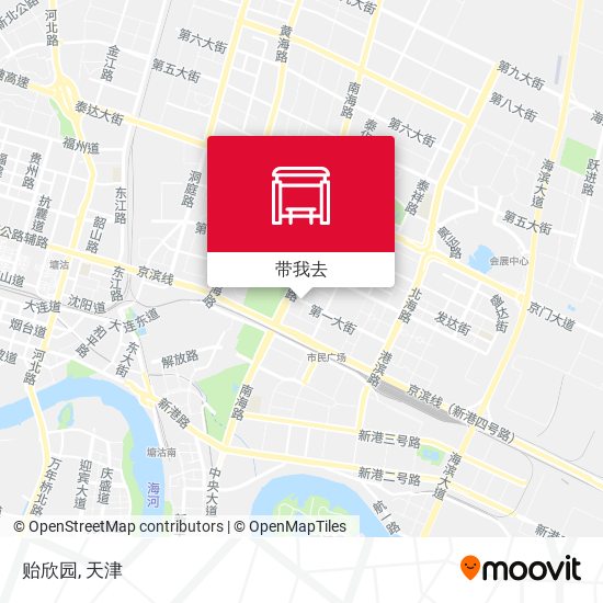 贻欣园地图