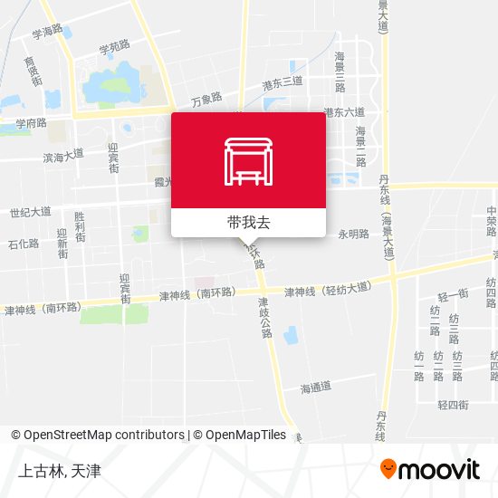 上古林地图
