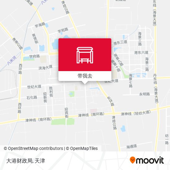 大港财政局地图