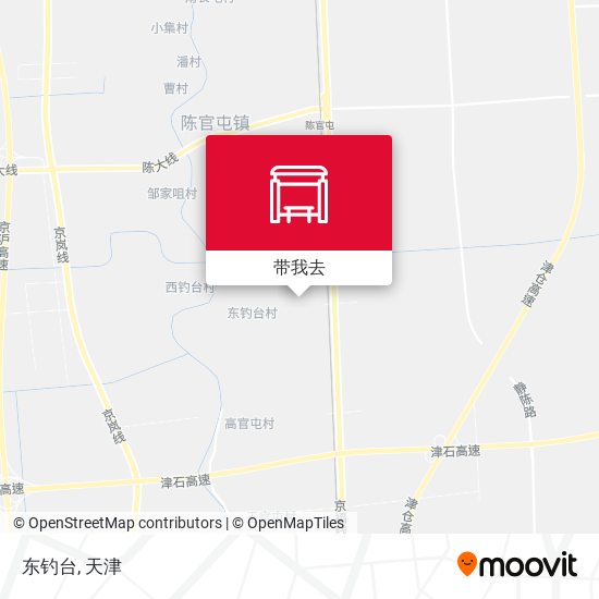 东钓台地图